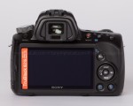 sony Alpha 35 - Back
