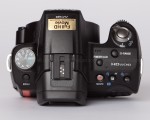 sony Alpha 35 - Top