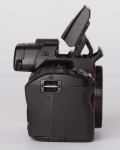 Sony Alpha 35 - Flash Up - Side View
