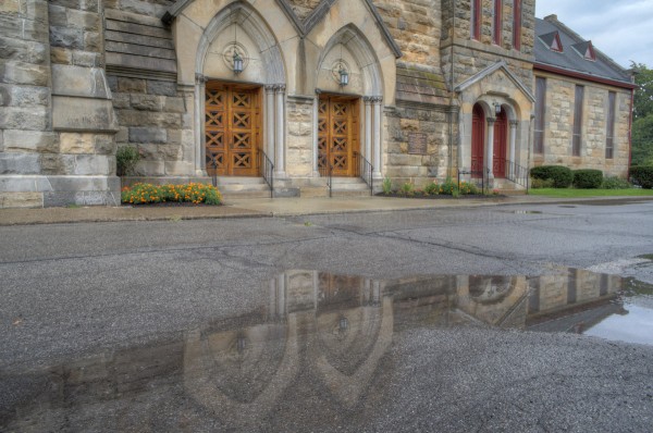 Sony Nex-C3, Sony 16mm f/2.8 Lens @ f/8, autoHDR - Goshen Church Sony Nex-C3, Sony 16mm f/2.8 Lens @ f/8, autoHDR - Goshen Church
