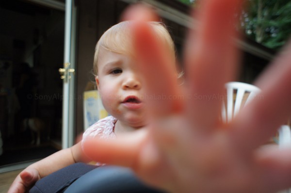 Layla Grabbing for the Camera - Sony Nex-C3, Sony 16mm f/2.8 Lens @ f/2.8, 1/100sec, ISO 200, skin smoothing option on High Layla Grabbing for the Camera - Sony Nex-C3, Sony 16mm f/2.8 Lens @ f/2.8, 1/100sec, ISO 200, skin smoothing option on High