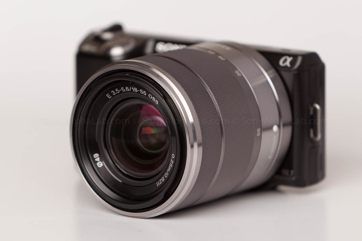 Sony E-Mount 18-55mm f/3.5-5.6 Zoom Lens on the Nex-5n