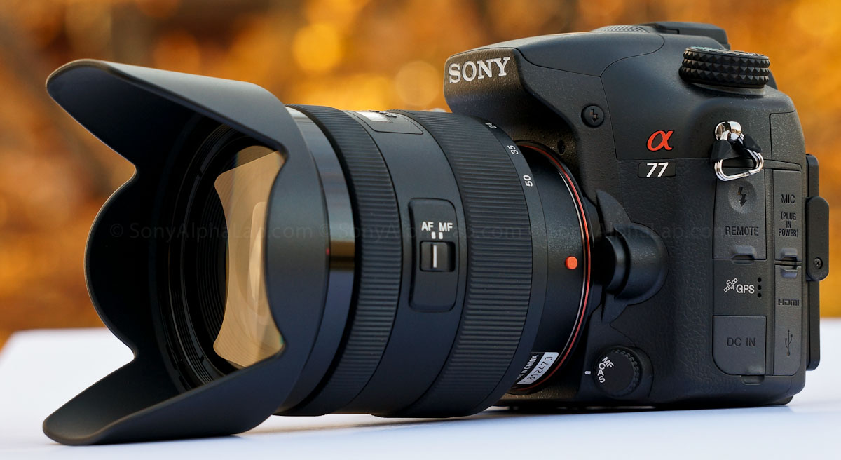 Sony Alpha 77 w/ 16-50mm f/2.8 Kit Lens @ 16mm