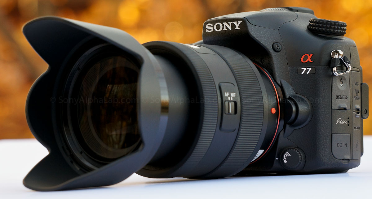 Sony Alpha 77 w/ 16-50mm f/2.8 Kit Lens
