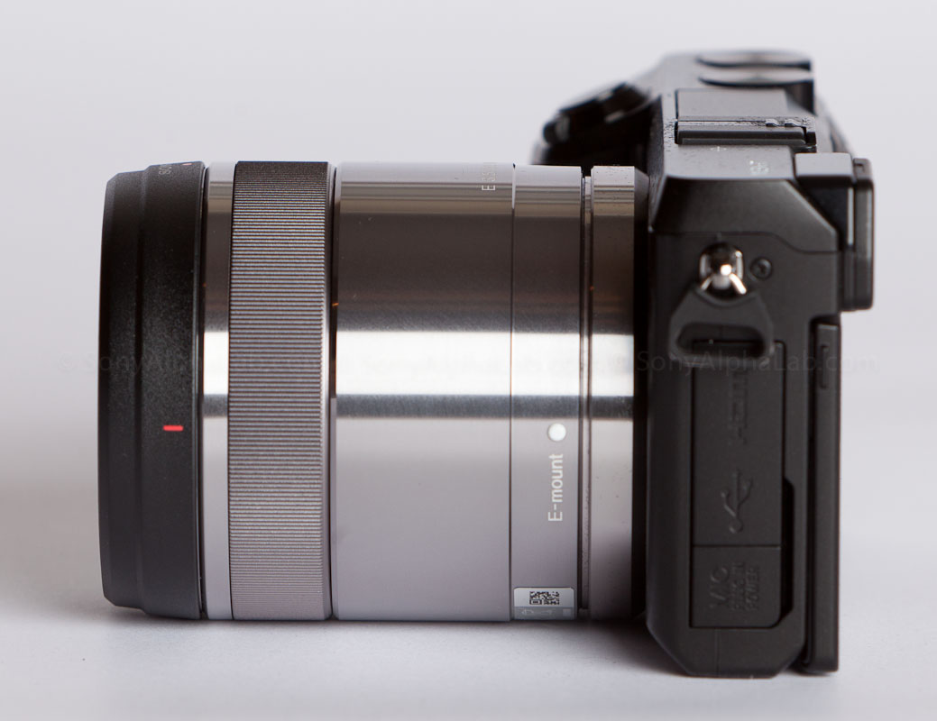 Nex-7 w/ Sony 30mm f/3.5 Macro Lens - Left Side