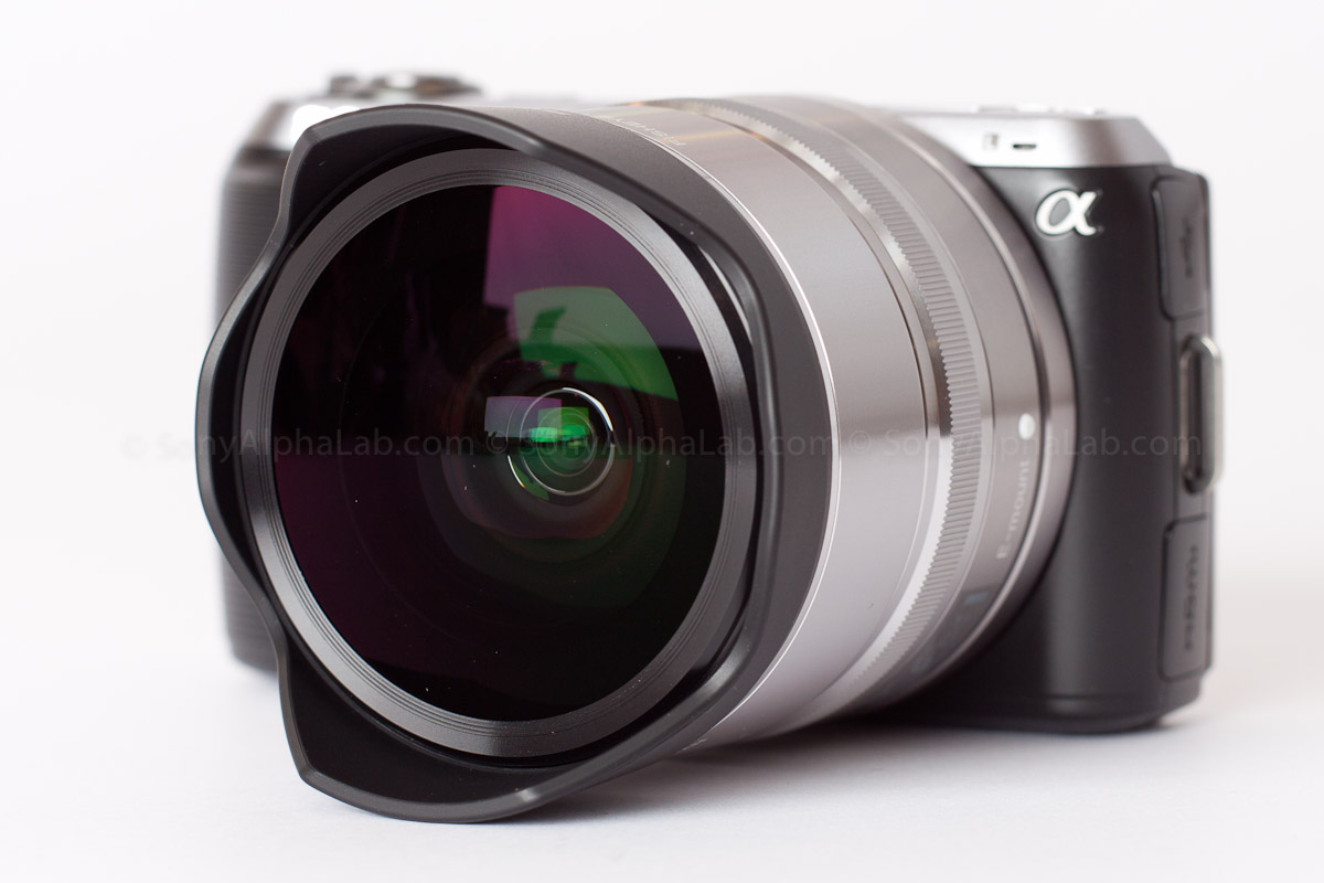 Nex-C3 and Fisheye Conversion Lens for the 16mm E-Mount Lens