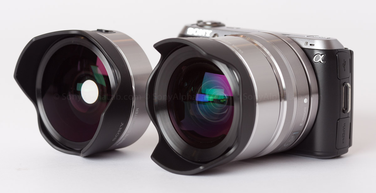 Nex-C3 and the Sony Conversion Lenses for the 16mm E-Mount lens