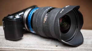 Sigma 10-20mm on the Sony NEx-5n, Fotodiox Lens Adapter