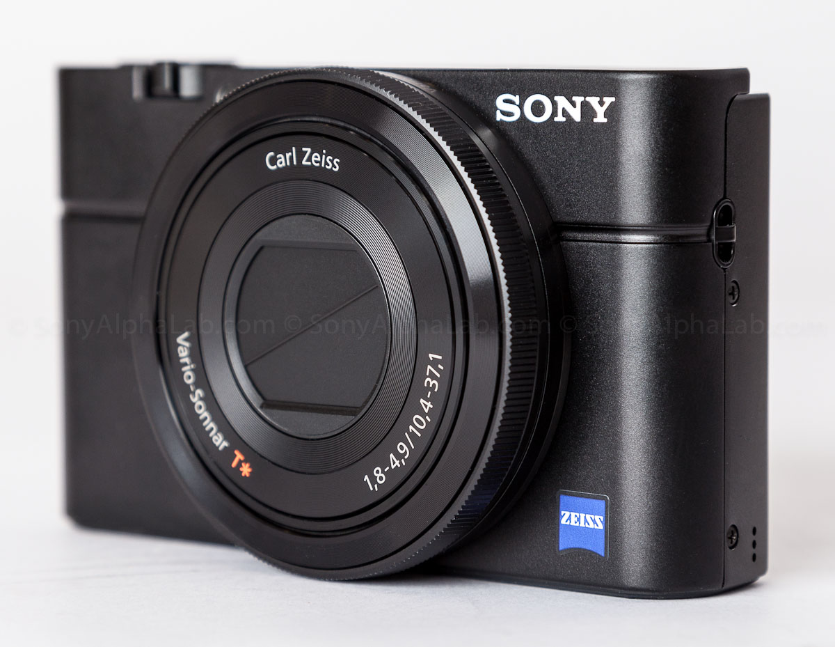 Sony RX100 - Front View with the camera off - (Pocket Sized Mode)