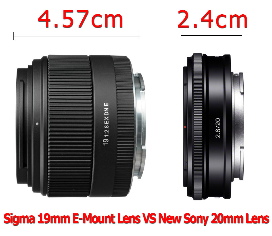 Sony 20mm f/2.8 E-Mount Lens - SEL20F28