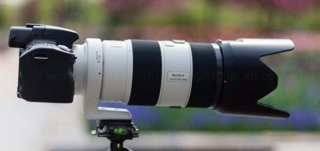 Sony a55, Sony 70-200mm f/2.8 Lens - Equipment View