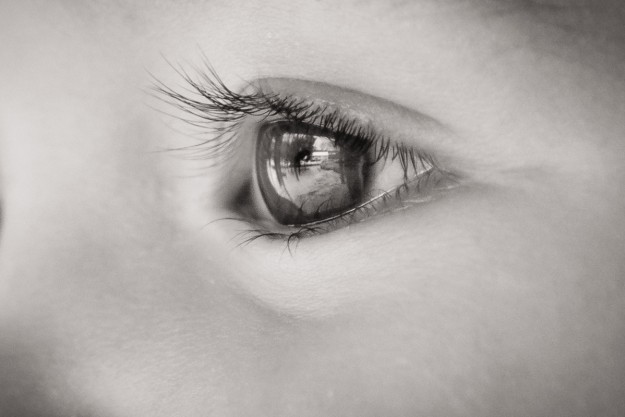 100% Crop - Sony A7r w/ E-Mount Zeiss 55mm f/1.8 lens - @ f/2.8, ISO 640, 1/640sec, Raw Quality - BW Conversion
