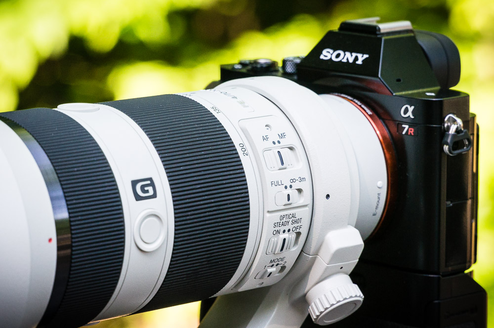 Sony A7r w/ 70-200mm f/4 OSS G Lens