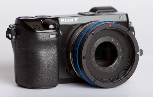 Nex-7 w/ Fotodiox Pro - Canon Lens EF to Sony E-Mount