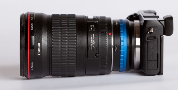 Nex-7 w/ Canon 135mm f/2 Lens