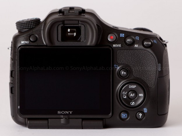 Sony A57 (slt-a57) - Back