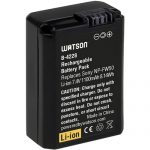 Watson NP-FW50 Lithium-Ion Battery Pack (7.4V, 1100mAh) 