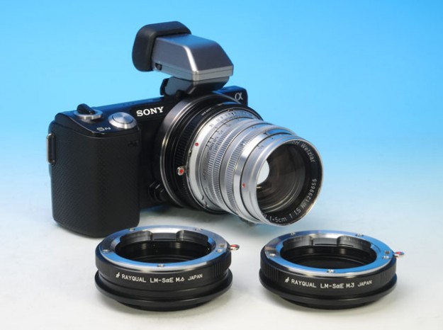 Rayqual adapter for Sony nex using Leica M closeup lens mount