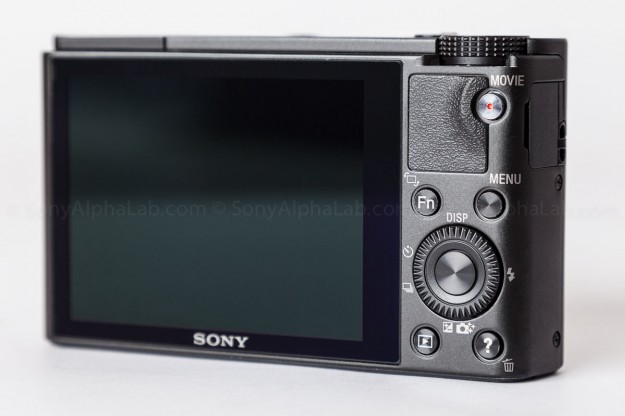 Sony RX100 - Back