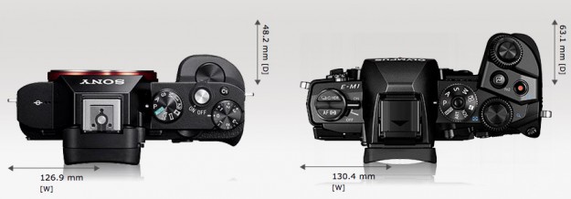 Sony A7 VS Olympus OM-D E-M1