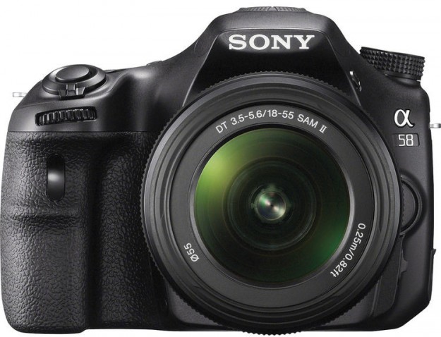 Sony Alpha a58 DSLR Camera with 18-55mm Lens
