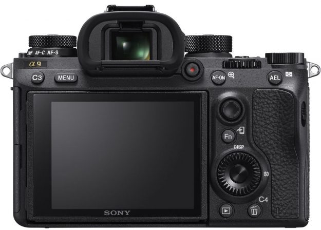 Sony A9 Back Lcd View