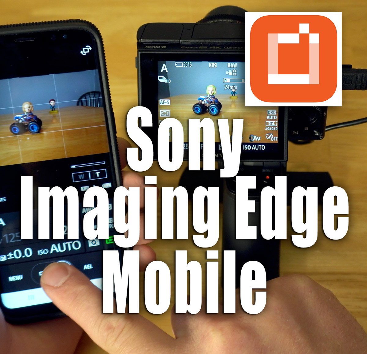 Imaging edge mobile как подключить камеру