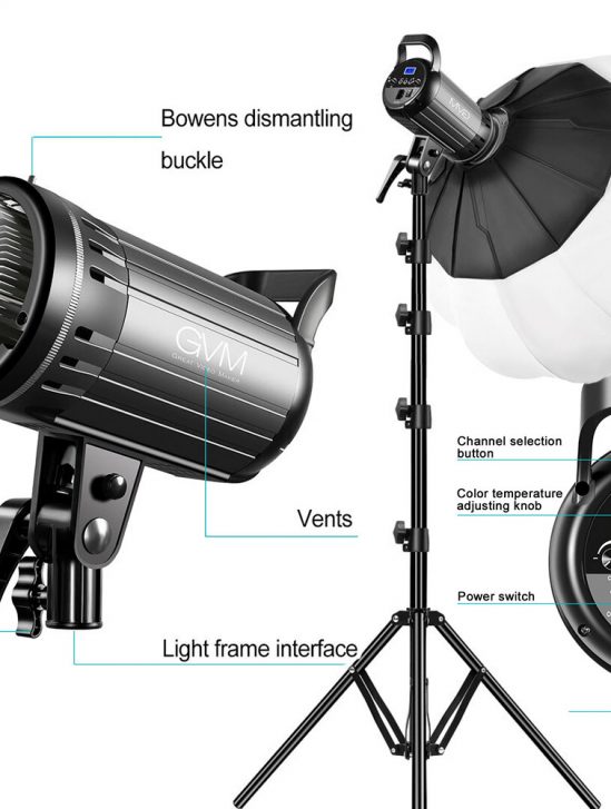 GVM G100W LED Bi-Color Video Light Review